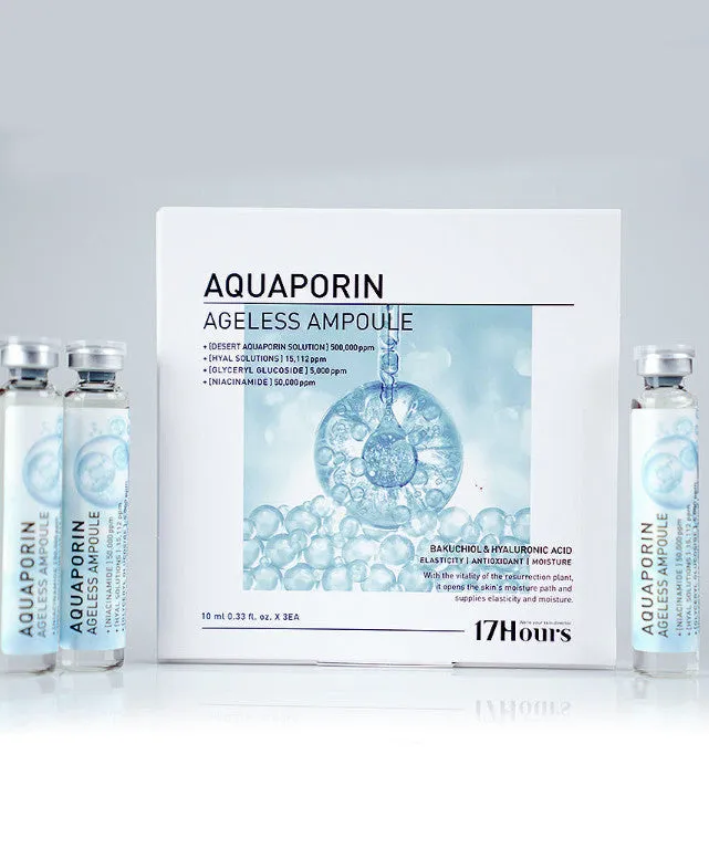 17Hours Aquaporin Ageless Ampoule 10ml/10ml*3