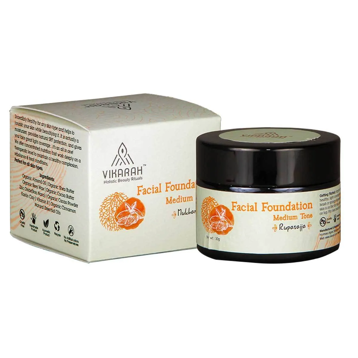 Ayurvedic Facial Foundation Medium Tone