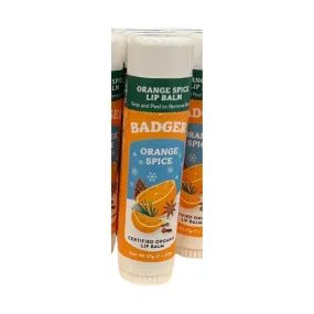 Badger Holiday Jumbo Lip Balm - Orange Spice