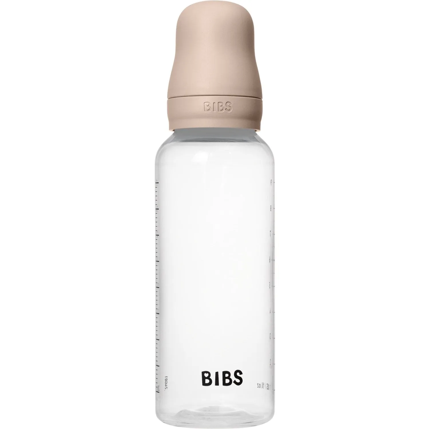 Bibs Blush Bibs Baby Bottle Round Latex 1 Pack 270 ml Medium Flow