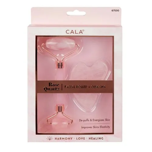 Cala Facial Roller & Gua Sha Set