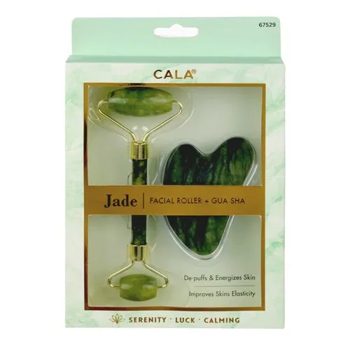 Cala Facial Roller & Gua Sha Set