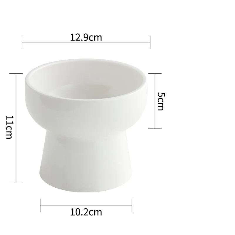Cat Bowl Ceramic Ice Cream Yogurt Goblet