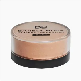 DB Cosmetics Barely Nude Mineral Foundation Dark 15g