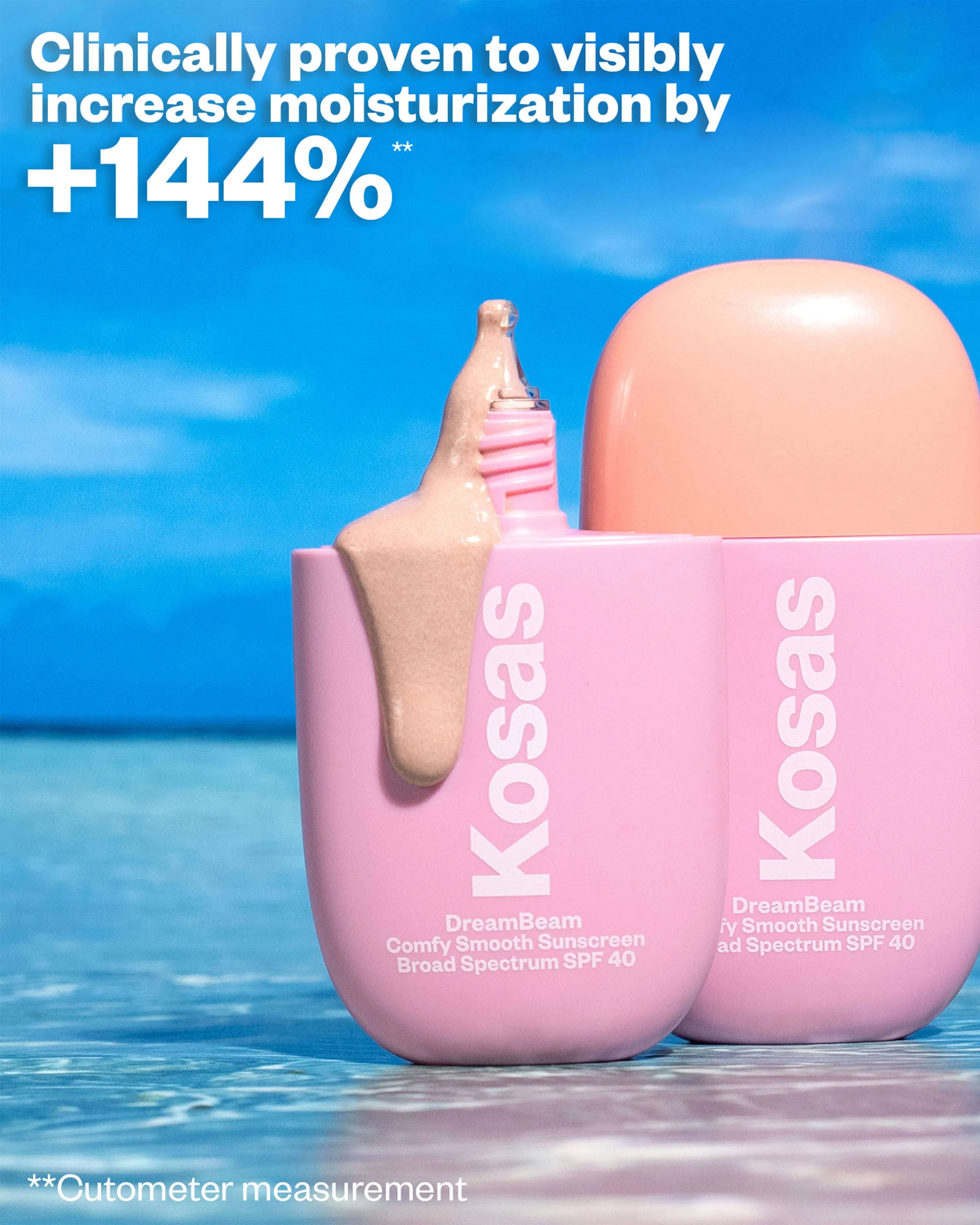 DreamBeam Comfy Smooth Sunscreen Broad Spectrum SPF 40