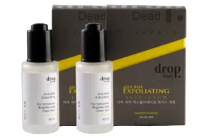 DropDead Naturals AHABHA Exfoliating Face Serum (Pack Of 2) 80ml | For Men & Women