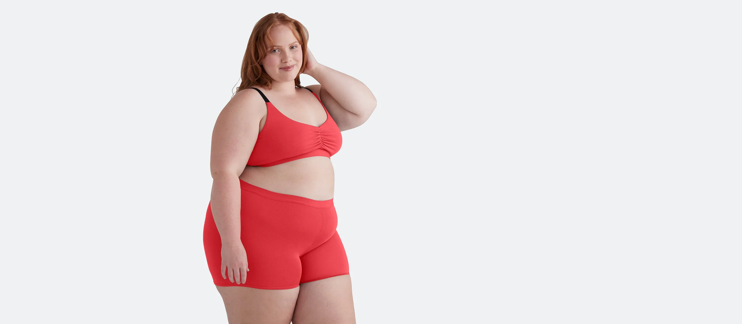 FeelFree Ruched Bralette | First Blush