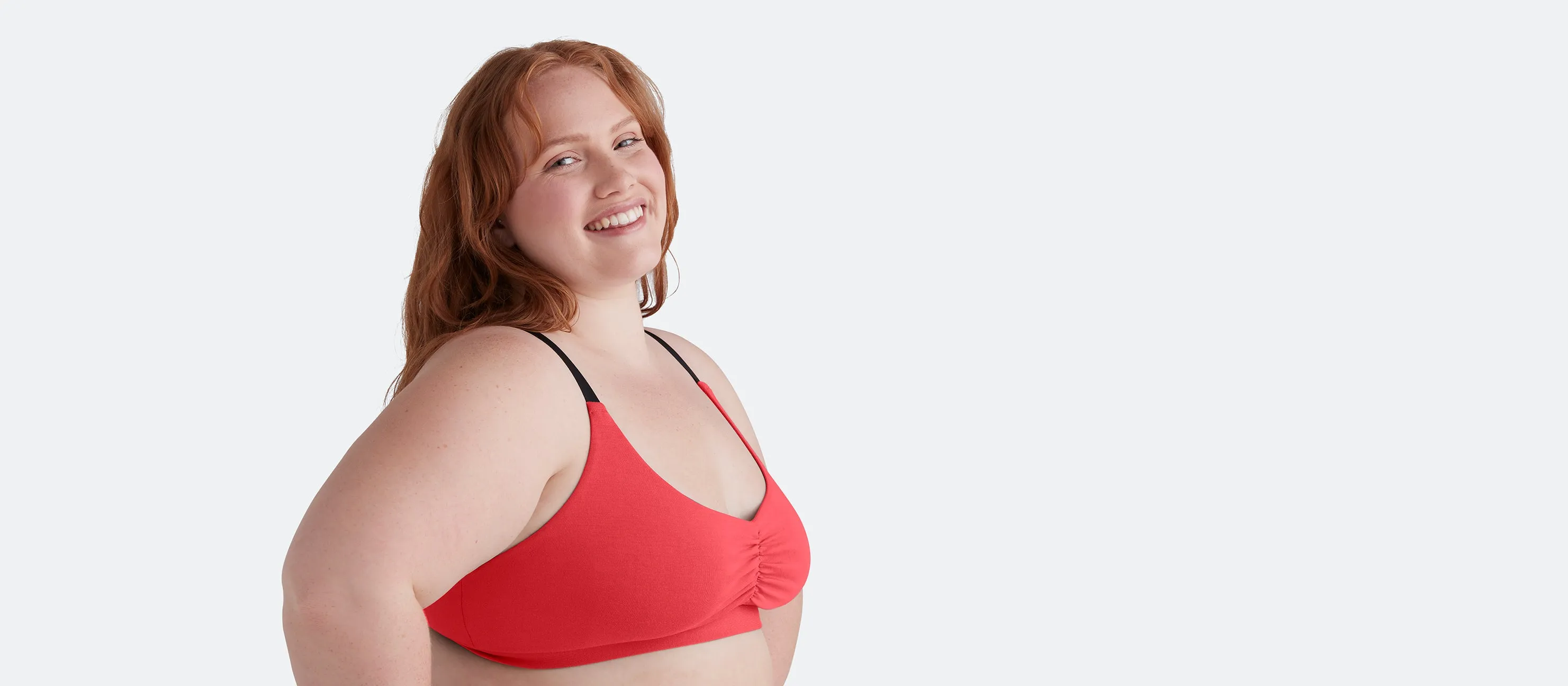FeelFree Ruched Bralette | First Blush