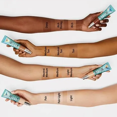 It Cosmetics Cc  Cream Oil-Free Matte With Spf 40 (Fair Light)