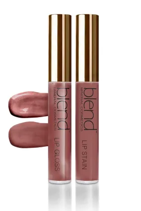 Lip Matte & Gloss Set 2-piece- Sandstorm
