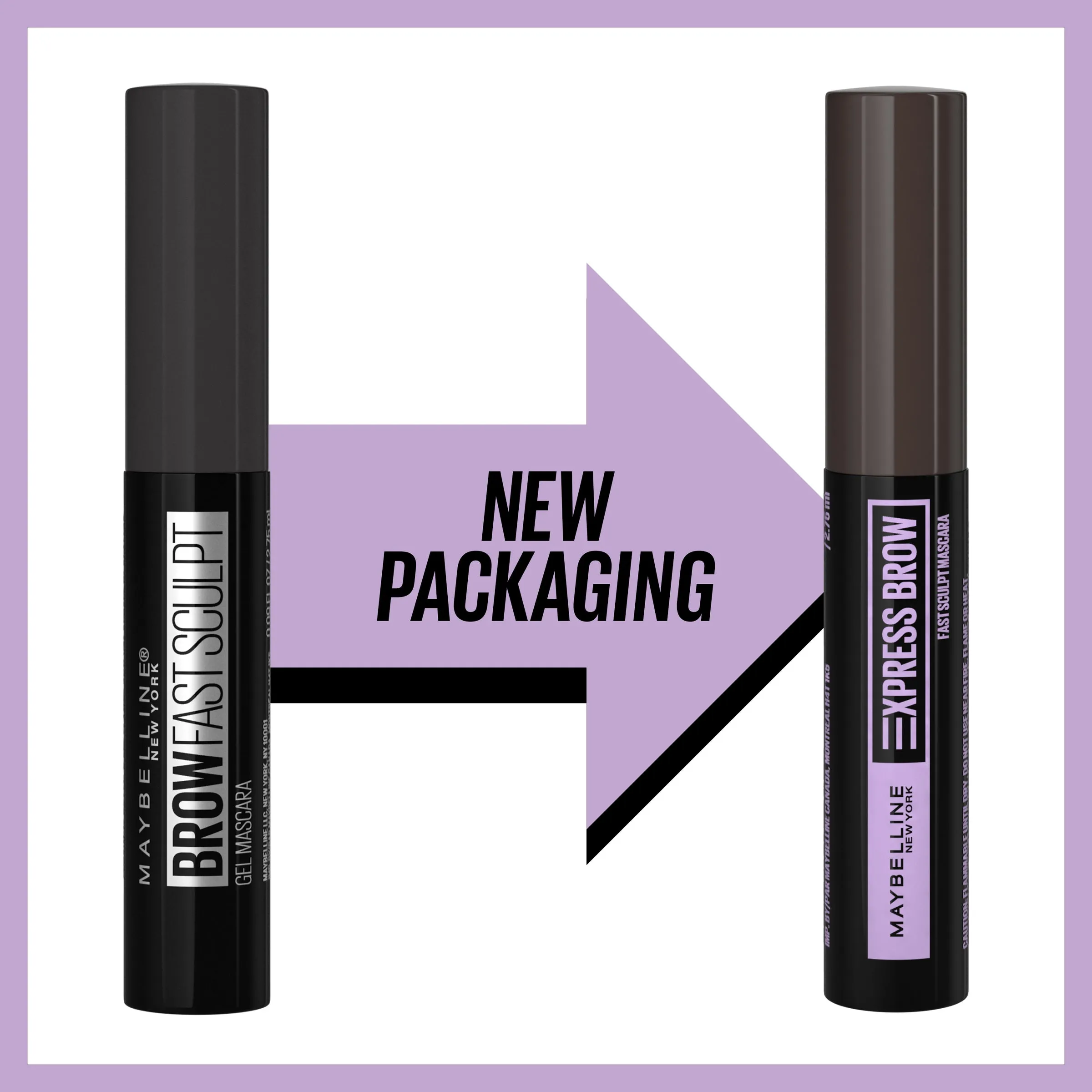 Maybelline Express Brow Fast Sculpt Brow Gel Mascara - Clear