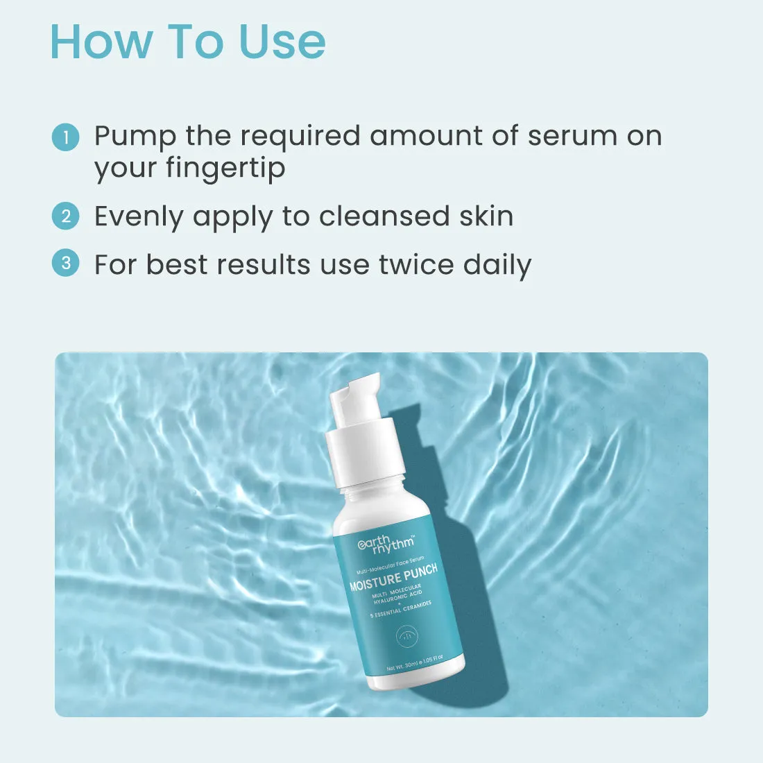 MOISTURE PUNCH MULTI - MOLECULAR HYALURONIC ACID SERUM - 30ML