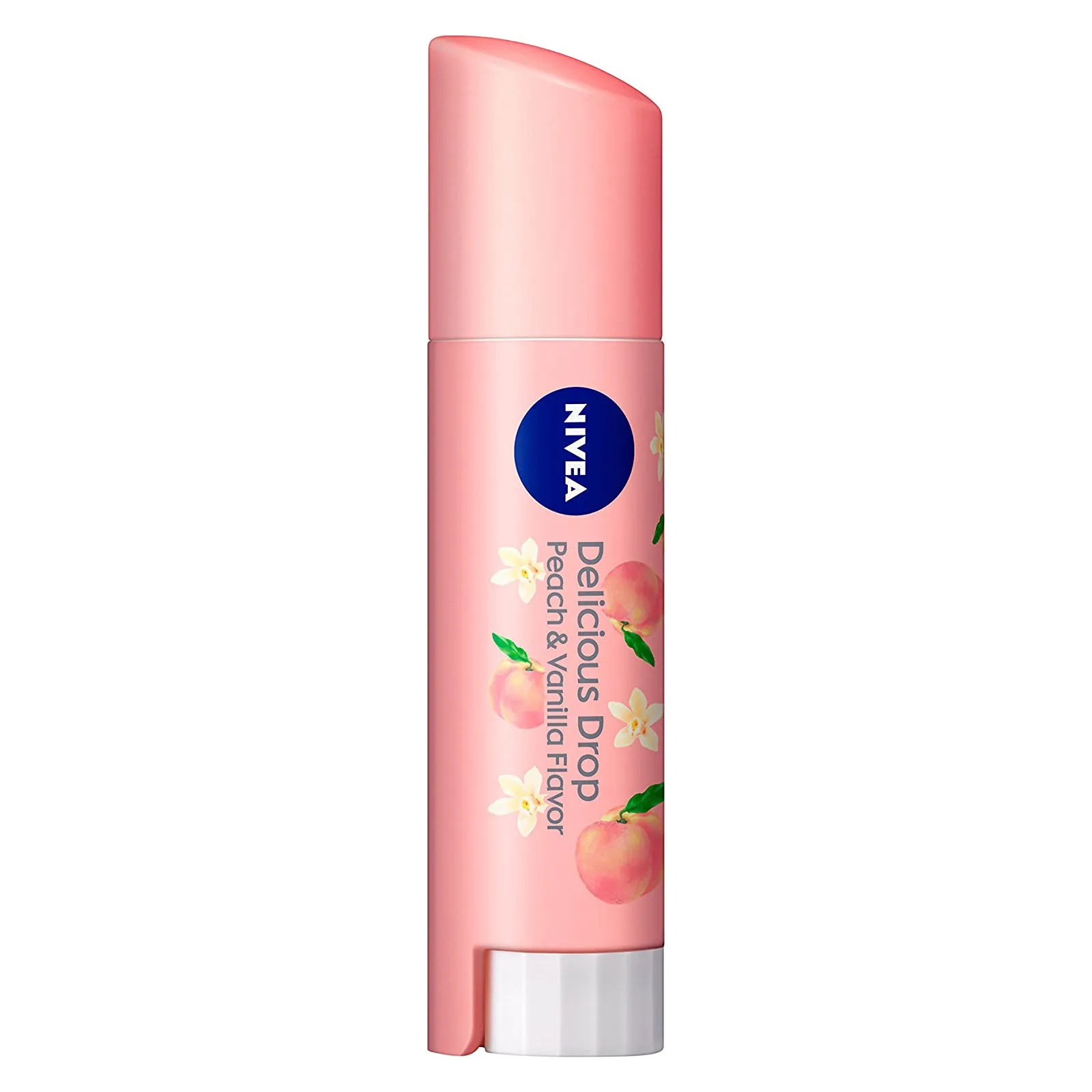 Nivea Delicious Drop Flavored Lip Balm - Peach