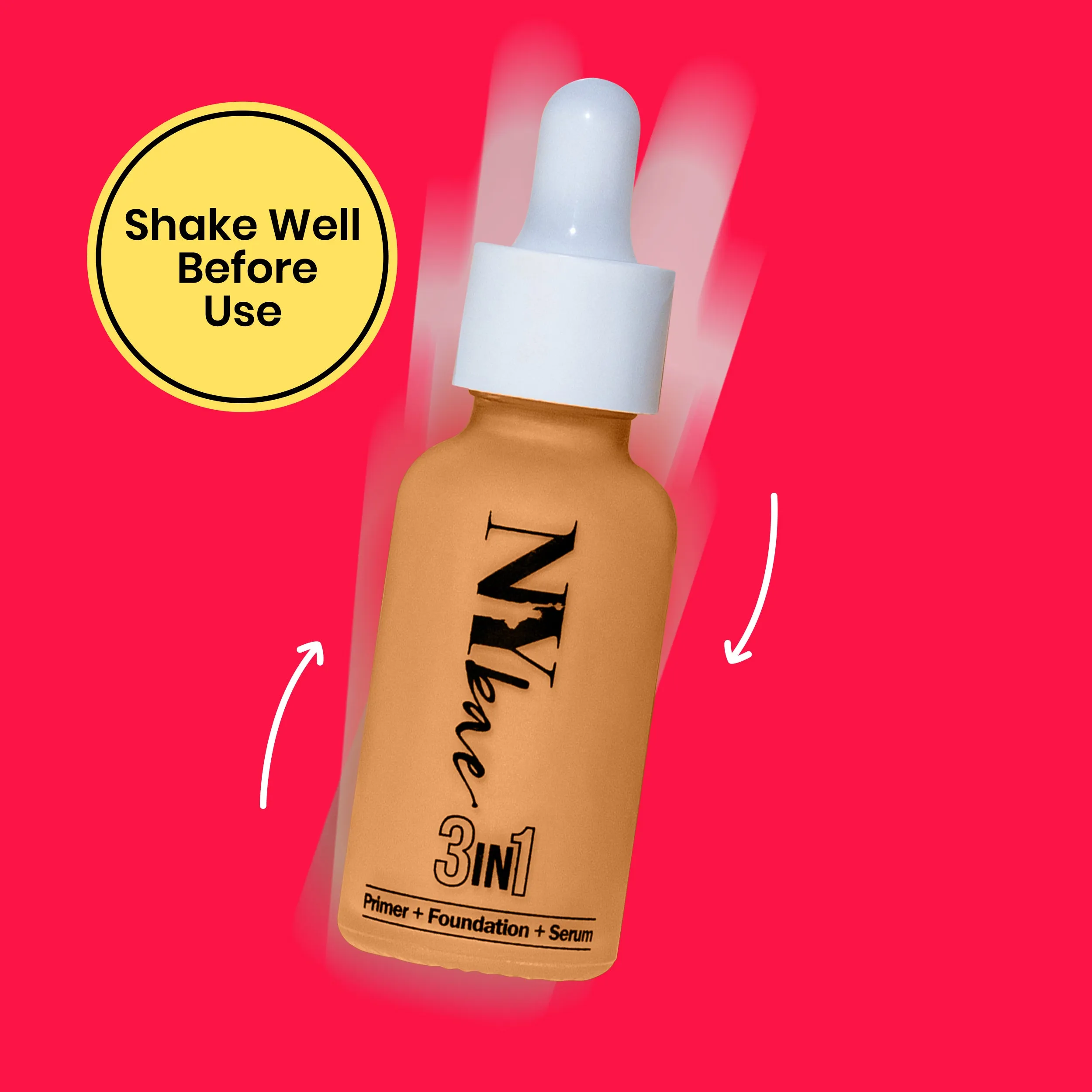 NY Bae 3IN1 Serum Foundation - Cool Toffee 11 (30 ml) | Infused with Primer | Moisturising I Glowing Korean Skin I Celeb Glow | Dewy Makeup | Evens Skin Tone | Ultra Glow