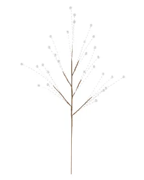 Silver Berry Christmas Tree Spray, 78 cm