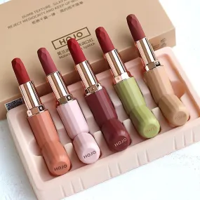 Smooth Velvet Texture 5 color Matte Lipstick