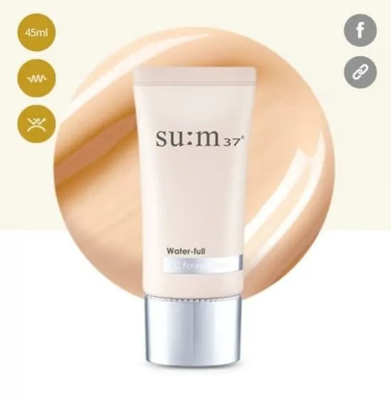 SUM37 Water-full CC Foundation SPF20/PA   45ml