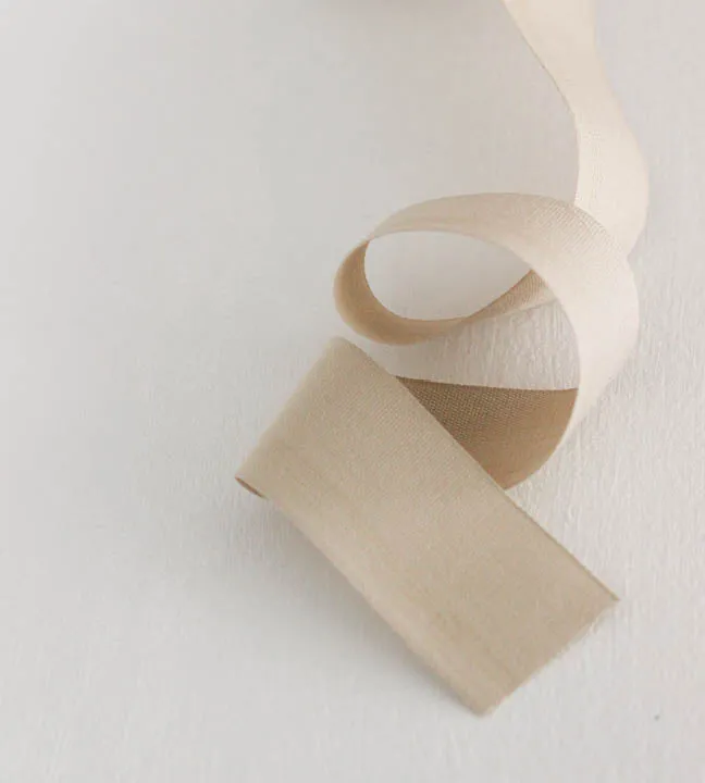 Tight weave cotton ribbon 1 1/2" width, 10 yards paddle