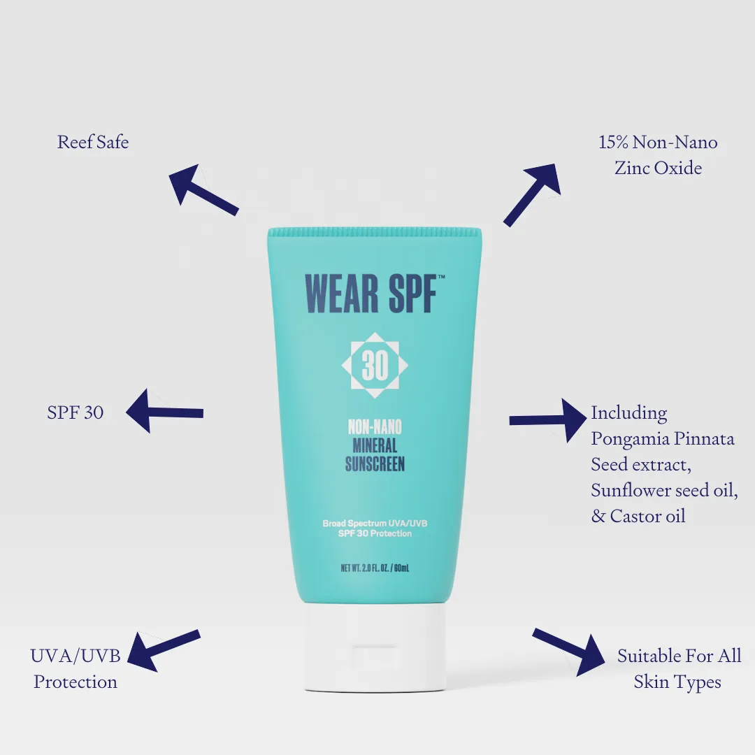 WearSPF Non-Nano Mineral Sunscreen
