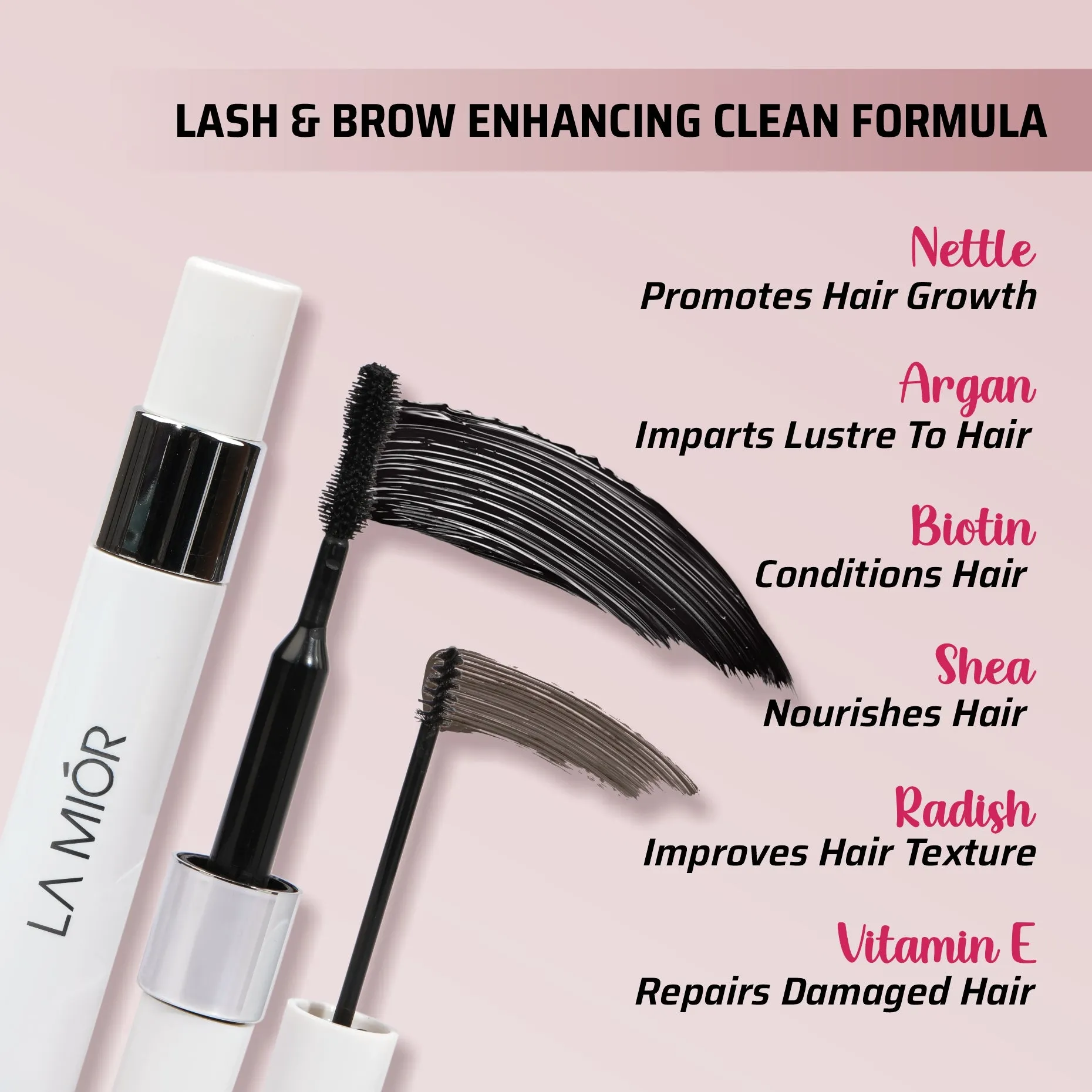 What The Lash! Mascara & Flexilift Brow Gel Duo
