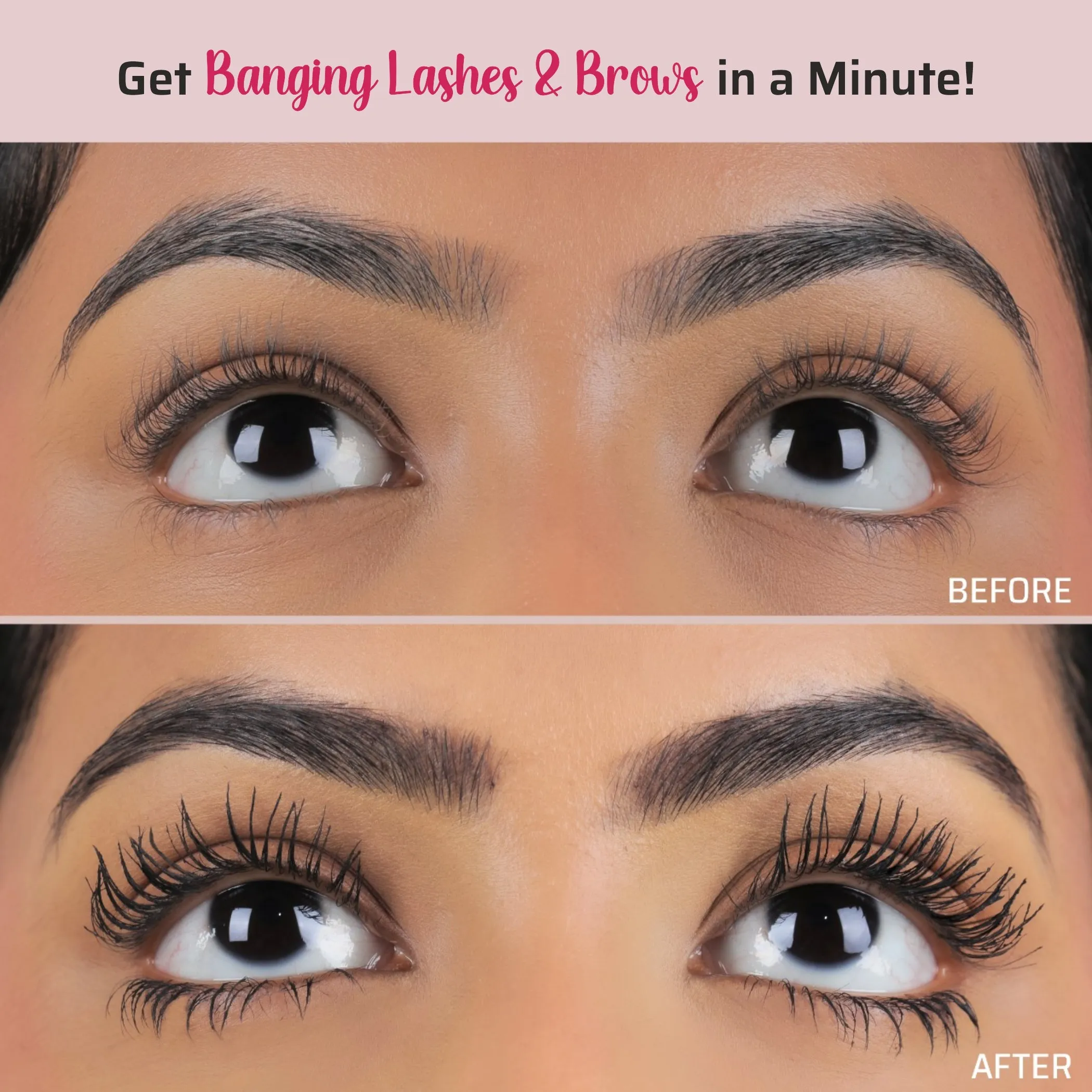 What The Lash! Mascara & Flexilift Brow Gel Duo